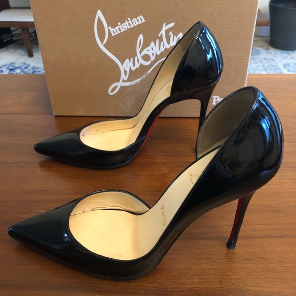 Christian Louboutin Iriza in black patent (7.5) - Picture 2 of 8